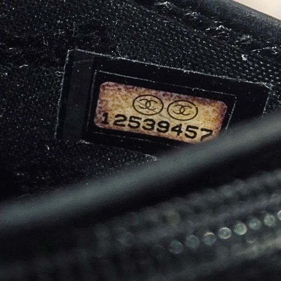 CHANEL Quilted Cambon Ligne Lambskin Leather Flap Wallet Black - Picture 10 of 16